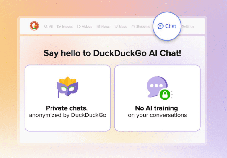 DuckDuckGo plonge dans l’étang des chatbots IA