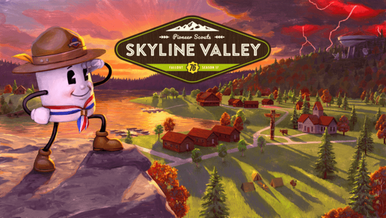 Fallout 76 Skyline Valley Content Drop sort le 12 juin ;  Bethesda confirme qu’il s’agira d’une nouvelle saison