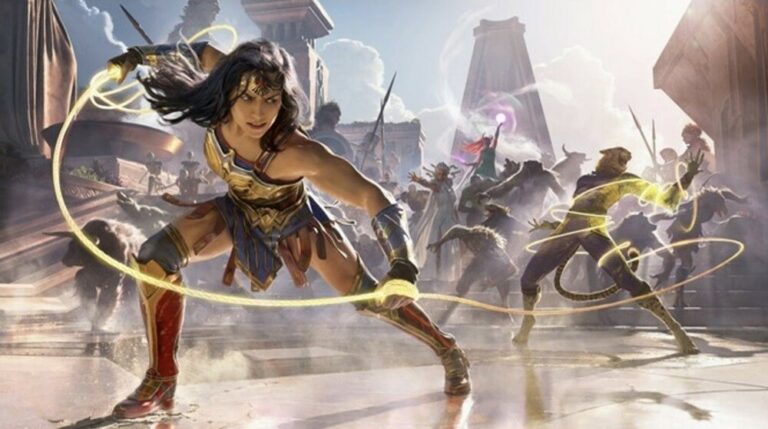 Fuite des détails du jeu Wonder Woman Monolith avec art conceptuel