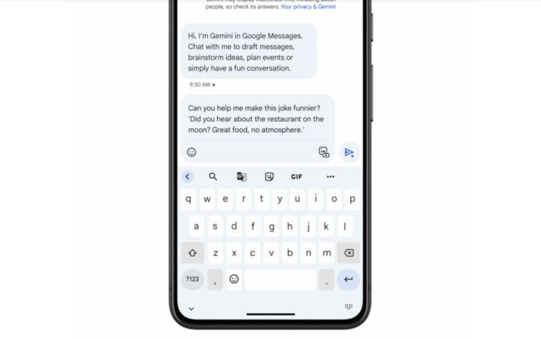 Gemini dans Google Messages fonctionne désormais sur n’importe quel téléphone Android