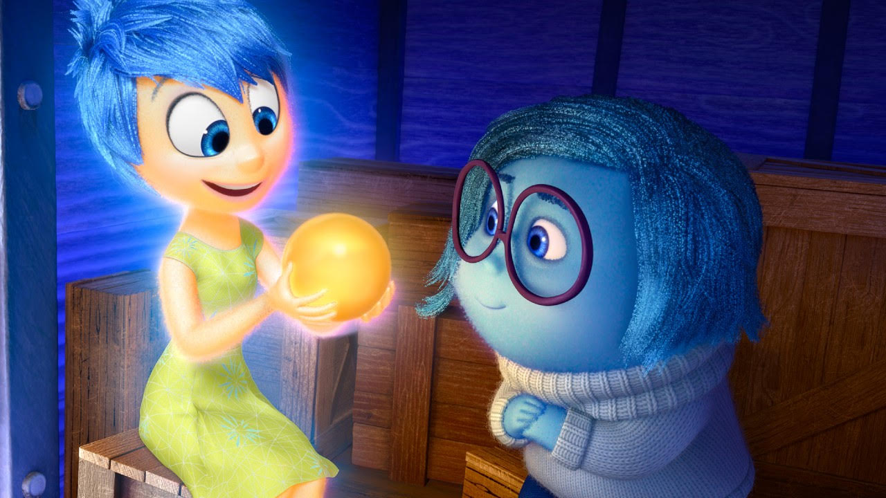 Joie et tristesse ensemble dans Inside Out