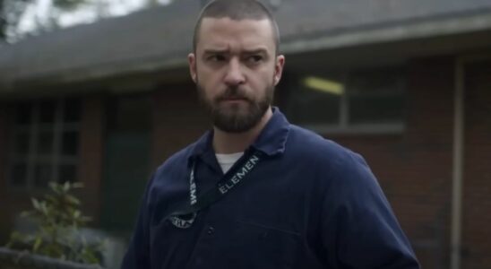 Palmer (Justin Timberlake) looks ahead in Palmer