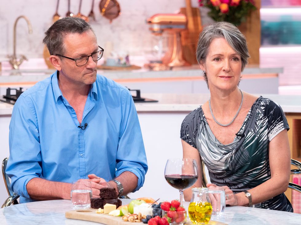 Dr Michael Mosley et Dr Claire Bailey Mosley ce matin