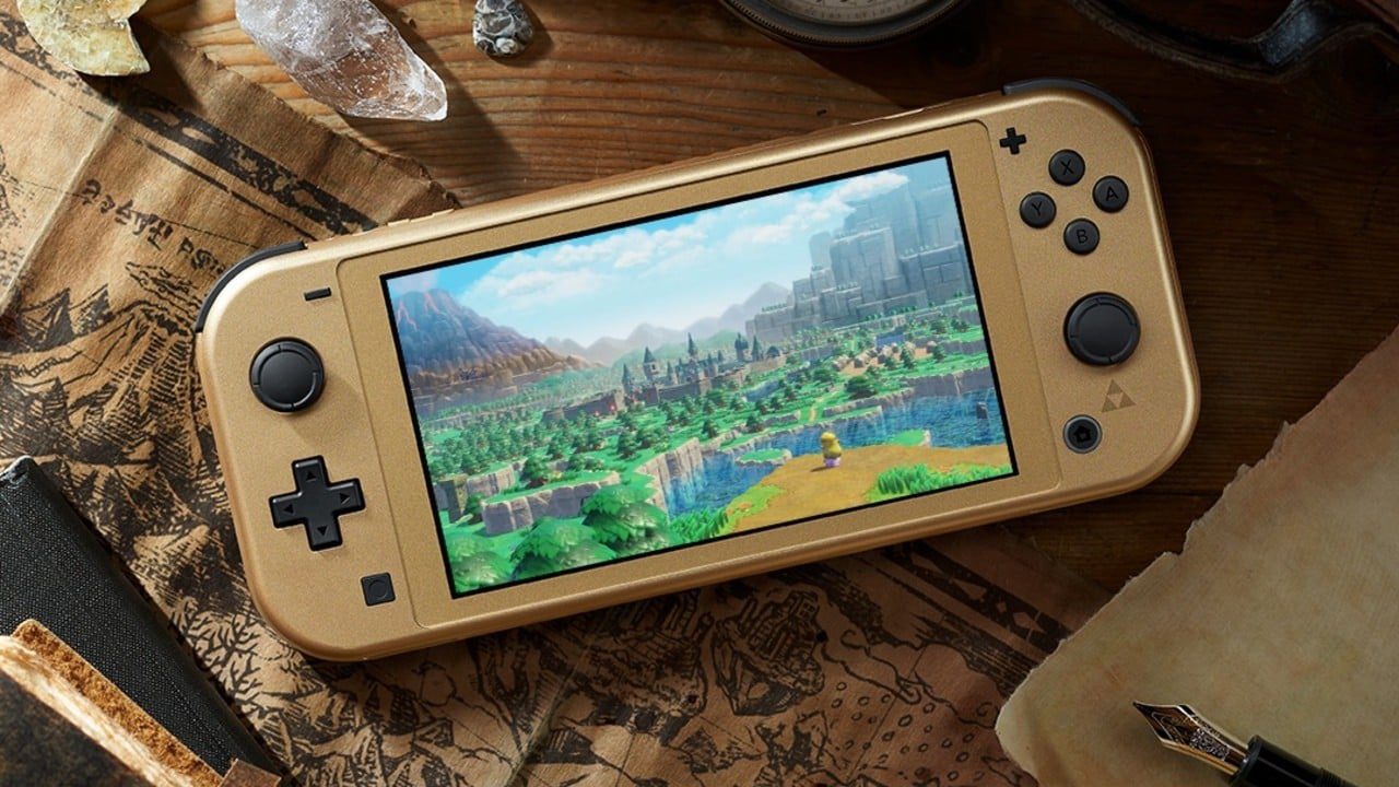 La Nintendo Switch Lite « Hyrule Edition » sur le thème de Zelda sera lancée en septembre
