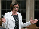 La députée néo-démocrate Niki Ashton à la Chambre des communes.