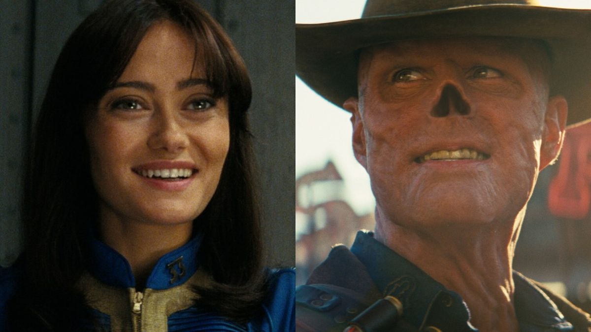 La star de Fallout, Ella Purnell, révèle le détail qu'elle n'avait « bêtement » pas réalisé avant le tournage de la finale avec Walton Goggins 
