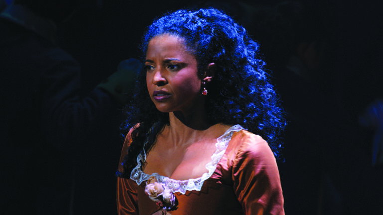 Hamilton. Renée Elise Goldsberry .Credit: Disney+