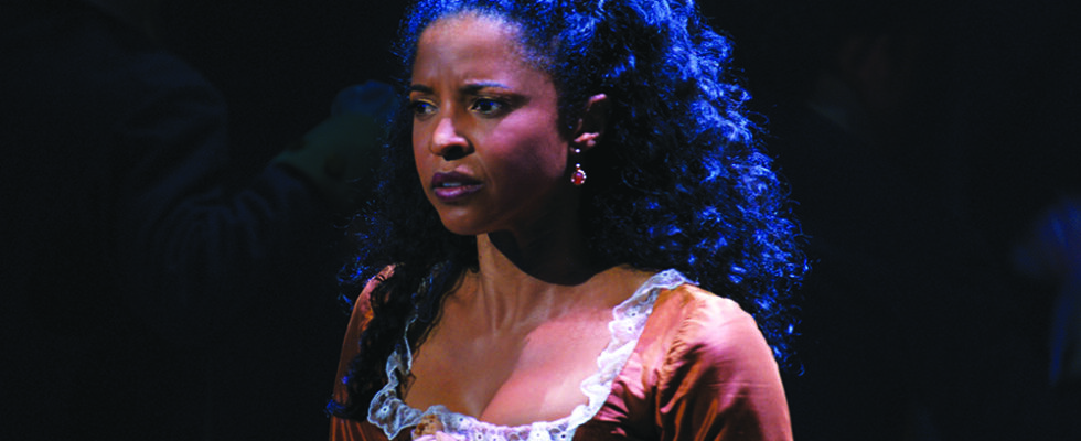 Hamilton. Renée Elise Goldsberry .Credit: Disney+