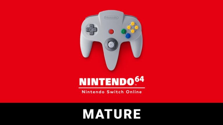 L'application Nintendo 64 « mature » de Switch Online est désormais disponible en Occident
