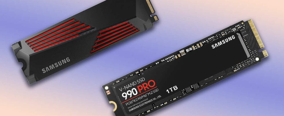 Le SSD Samsung 990 Pro PS5 est en promotion à un prix très intéressant chez Amazon et Walmart