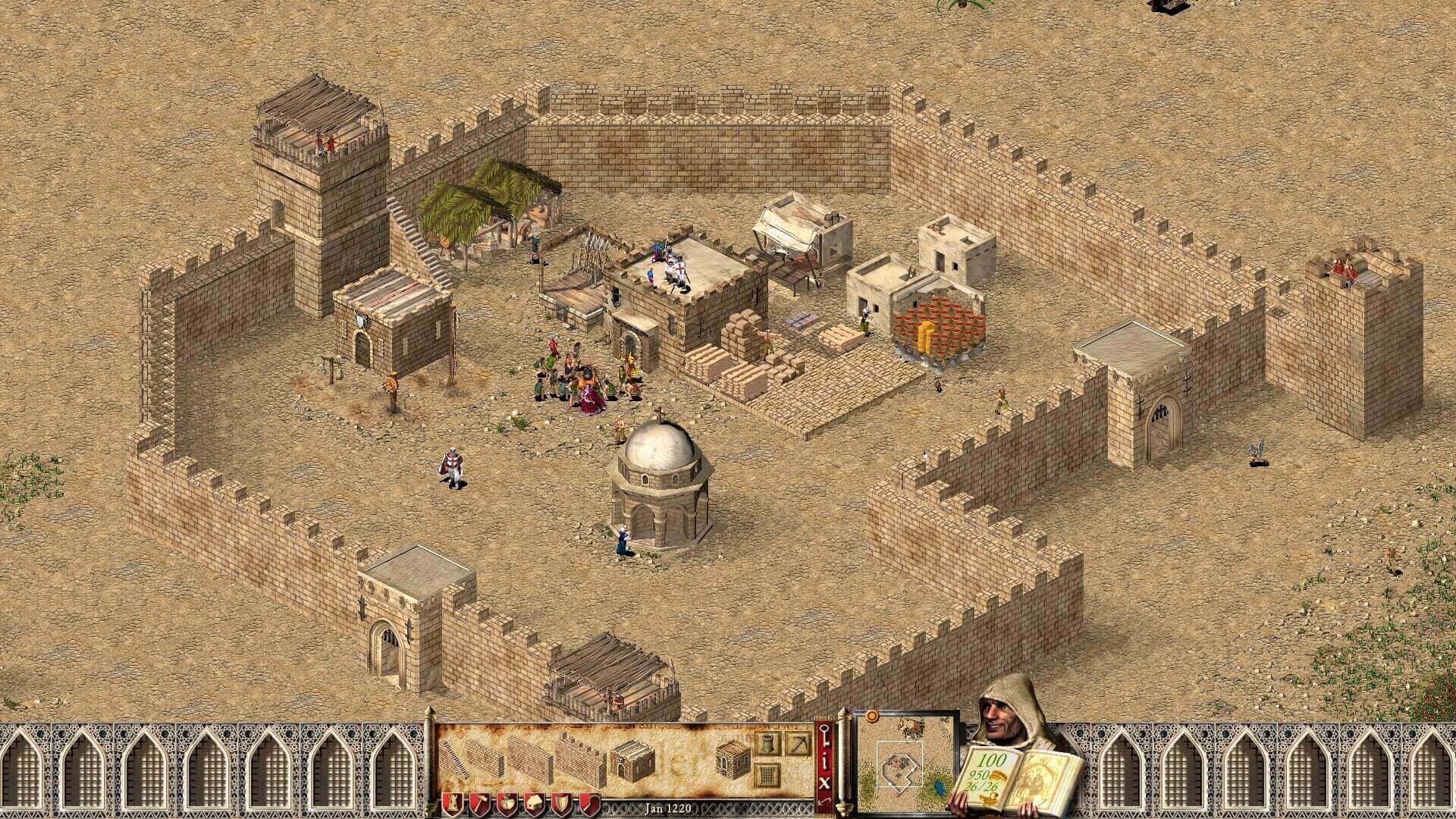 Stronghold Crusader était un RTS de simulation de château