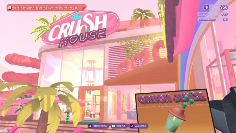 Le jeu de tir à la soif The Crush House arrive sur PC le 9 août