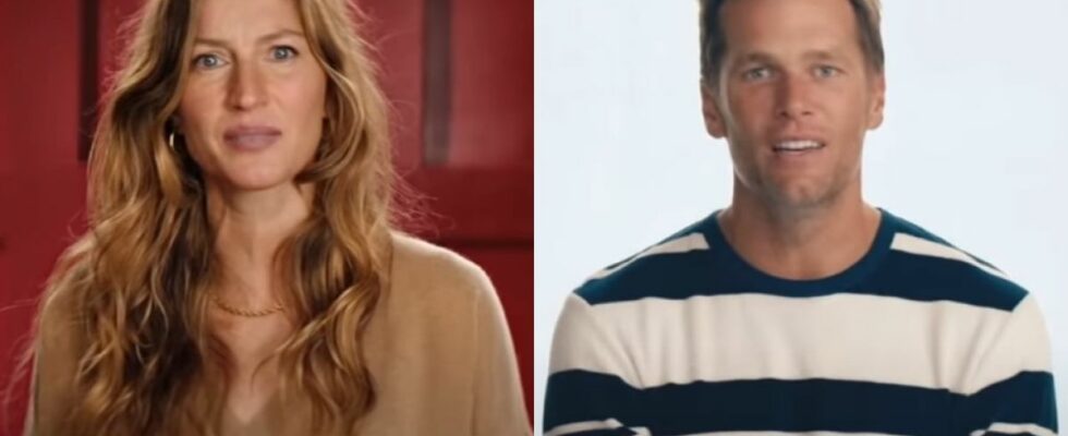 Gisele Bundchen and Tom Brady on Man in the Arena.