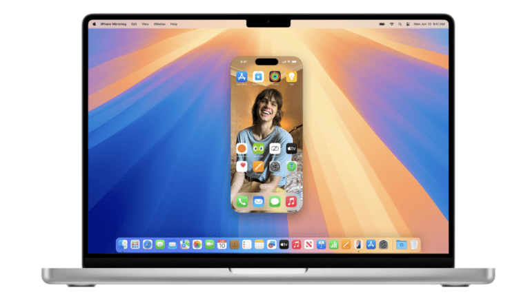 Les dernières versions bêta du système d’exploitation d’Apple permettent la mise en miroir de l’iPhone sur Mac