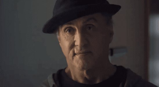 Sylvester Stallone in Creed II wearing a hat.