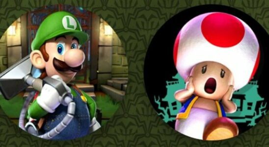 Les missions et récompenses de Switch Online ajoutent les icônes HD de Luigi's Mansion 2