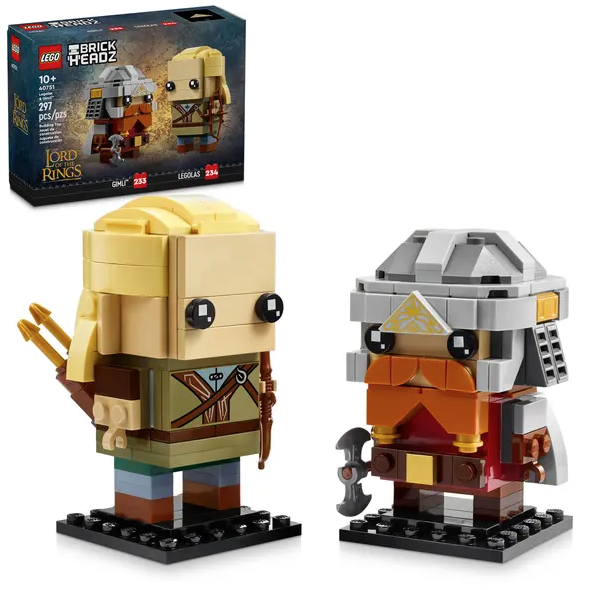 Legolas et Gimli BrickHeadz (LEGO 40751)