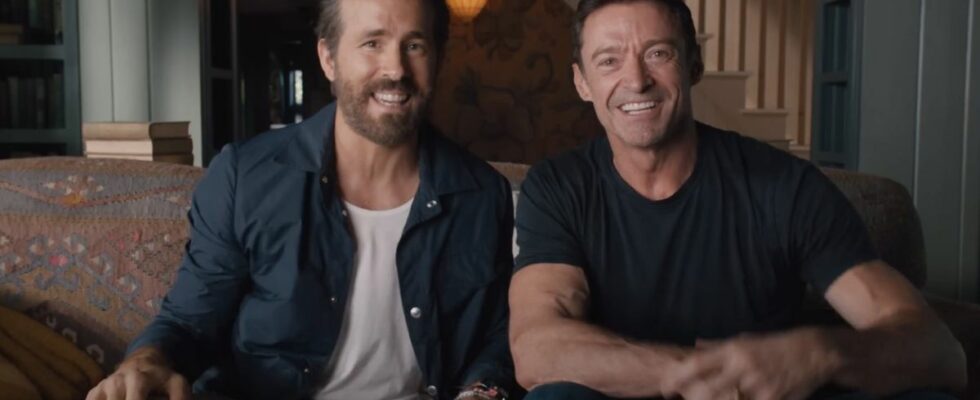 Les nouvelles images de Deadpool et Wolverine sont géniales, mais je ne peux pas m'empêcher de rire du coup que Ryan Reynolds a pris à Hugh Jackman en le partageant