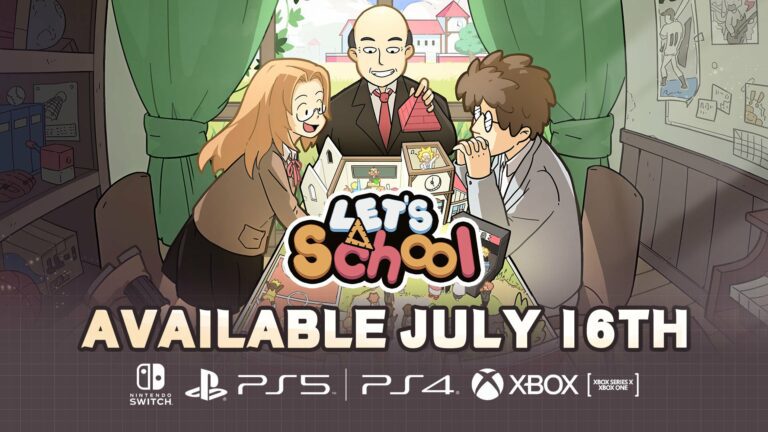 Let's School pour PS5, Xbox Series, PS4, Xbox One et Switch sera lancé le 16 juillet    
