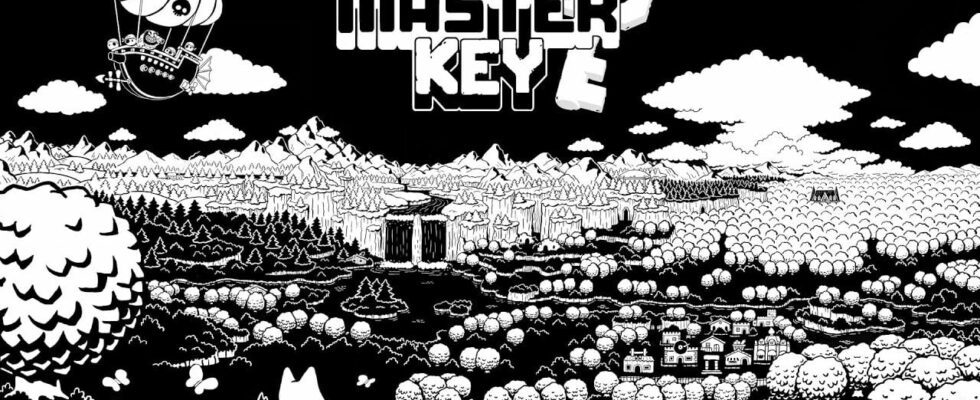 "Master Key" est une version monochrome intrigante du gameplay classique de Zelda