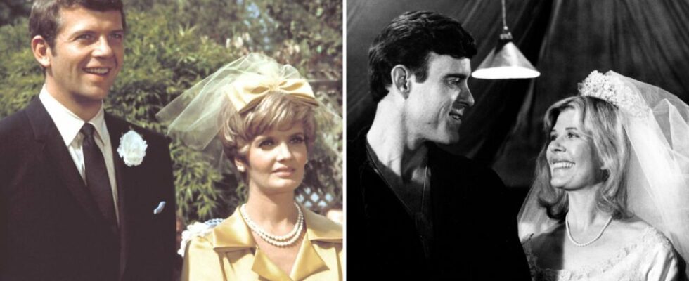 Robert Reed and Florence Henderson in