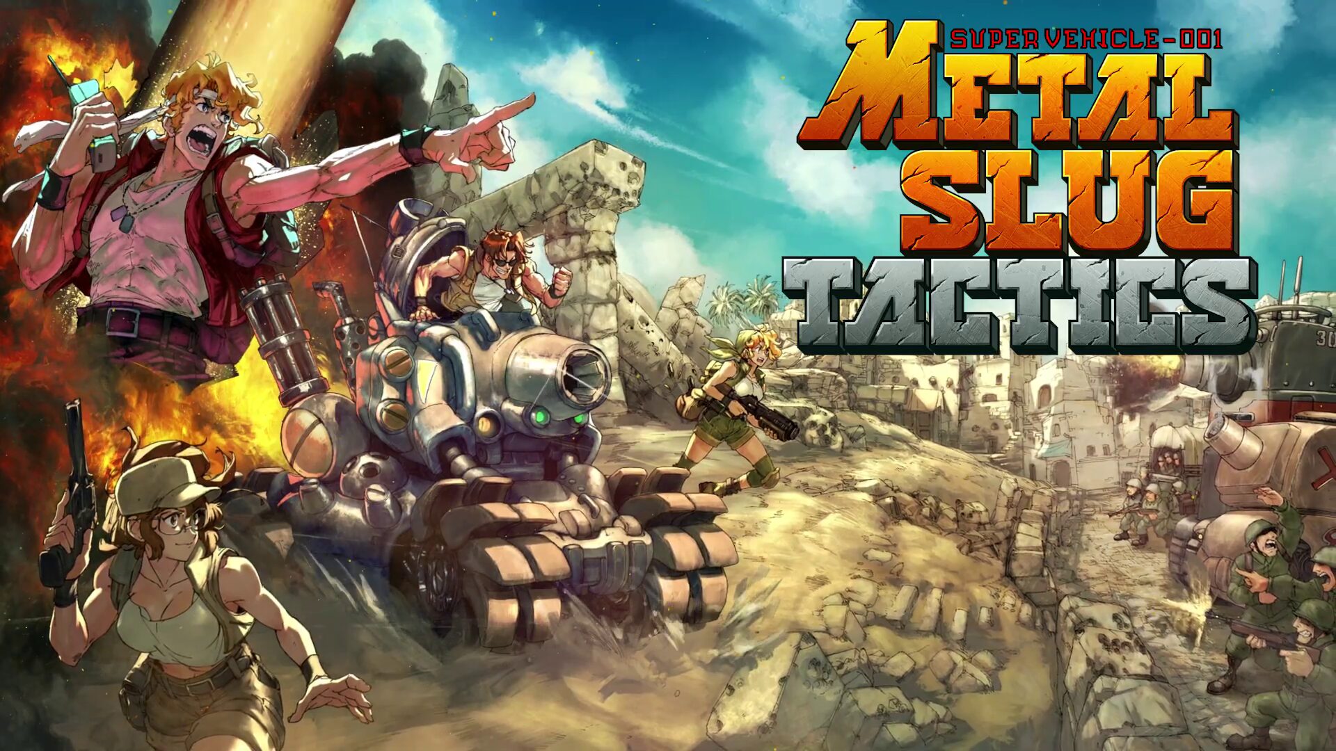 Metal Slug Tactics sera lancé cet automne sur PS5, Xbox Series, PS4, Xbox One, Switch et PC    
