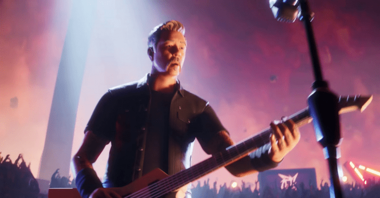 Metallica apporte sa guitare métal – et un nouveau mode de jeu PvP – au Fortnite Festival
