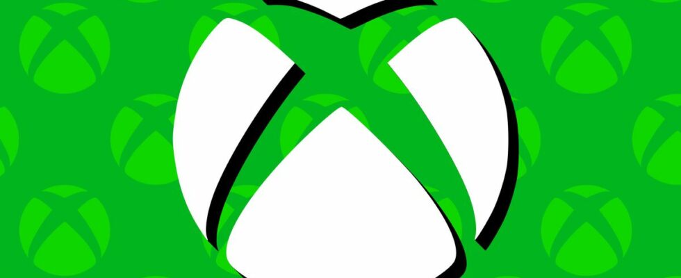 Vector illustration of the Xbox logo.