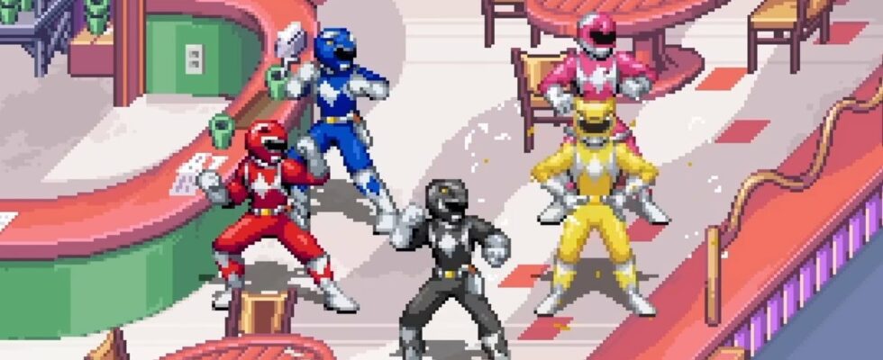 Mighty Morphin Power Rangers revient dans un tout nouveau jeu d'action de style rétro