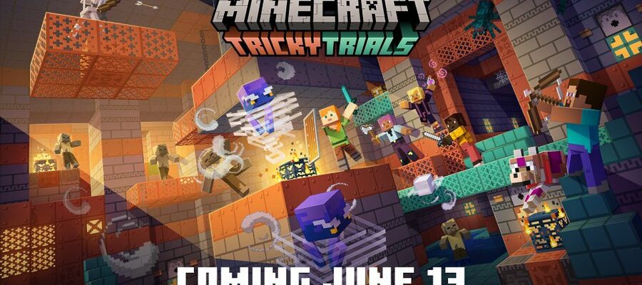 Minecraft reçoit la mise à jour Tricky Trials en juin, tous les détails