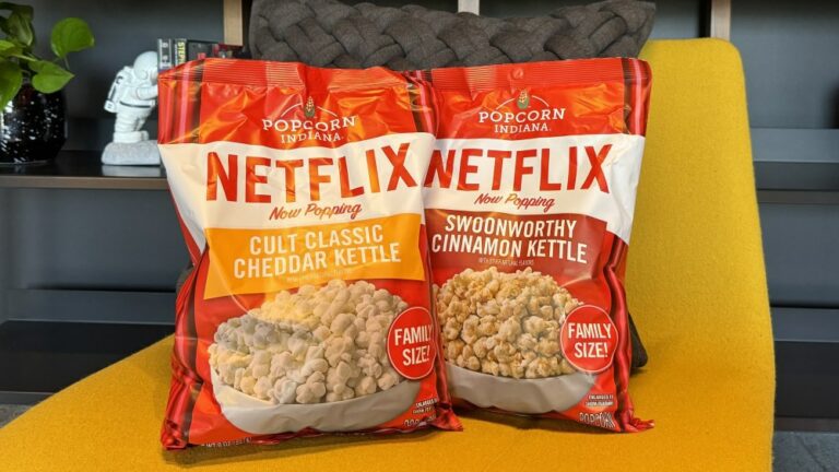 Netflix lance sa propre gamme de pop-corn pour 4,50 $ le sac Plus de variétés Les plus populaires À lire absolument Inscrivez-vous aux newsletters de variétés Plus de nos marques
	
	
