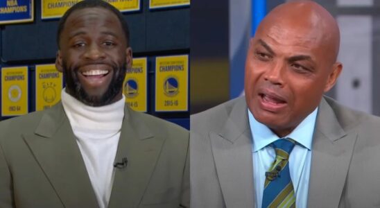 Draymond Green speaks with the Inside the NBA crew, and Charles Barkley shares a thought on Inside