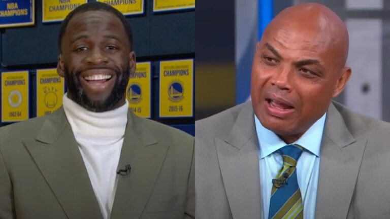 Draymond Green speaks with the Inside the NBA crew, and Charles Barkley shares a thought on Inside