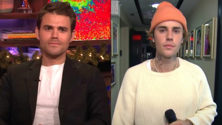 Paul Wesley on The Kelly Clarkson Show and Justin Bieber on Saturday Night Live.