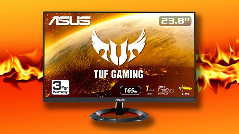 Procurez-vous un moniteur de jeu Asus 165 Hz pour seulement 99,99 $, si vous êtes rapide
