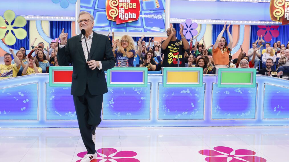 Drew Carey hosting The Price Is Right