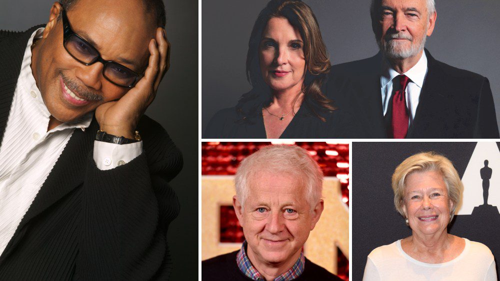 Quincy Jones, les producteurs de James Bond Barbara Broccoli et Michael G. Wilson et d'autres recevront des Oscars d'honneur aux Governors Awards Plus de variétés Les plus populaires À lire absolument Abonnez-vous aux newsletters de variétés Plus de nos marques
	
	
