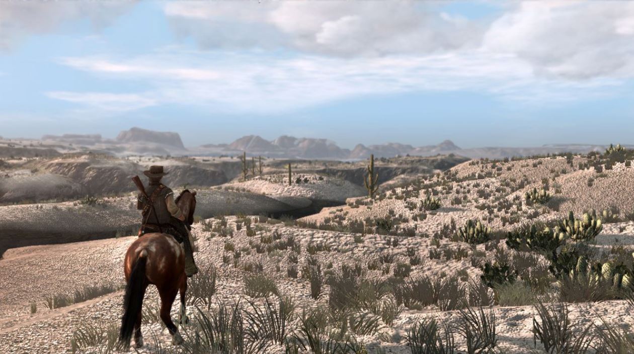 Une capture d'écran de Red Dead Redemption 1