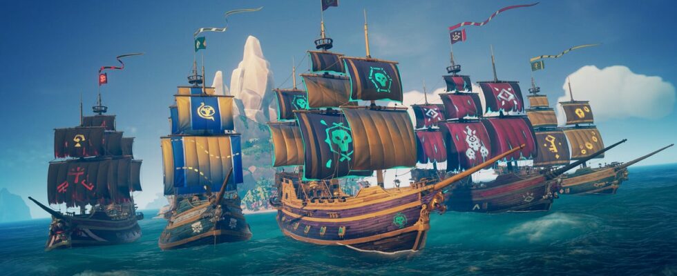 Sea of ​​Thieves de Xbox était le jeu le plus téléchargé sur PS5 le mois dernier