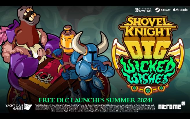 Shovel Knight creuse de mauvais souhaits