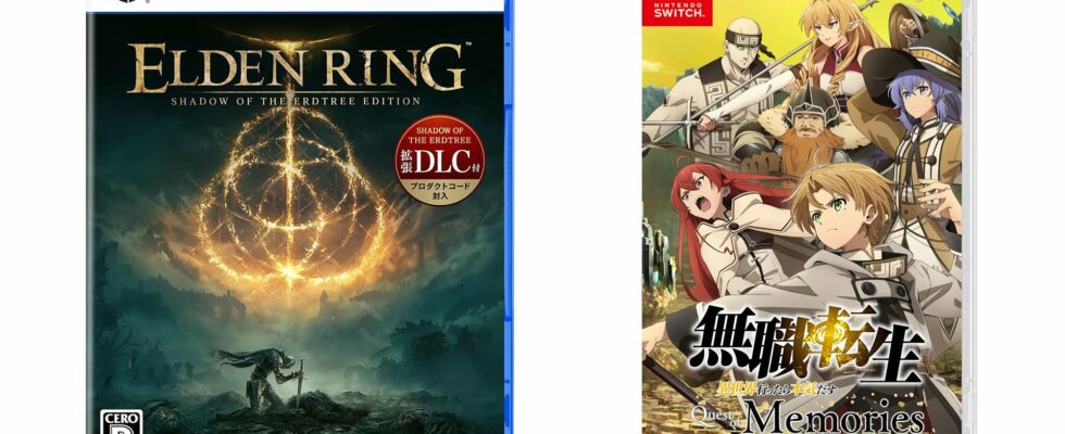 Sorties de jeux japonais de cette semaine : Elden Ring : Shadow of the Erdtree, Mushoku Tensei : Jobless Reincarnation – Quest of Memories, plus