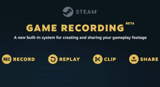 Steam présente une nouvelle fonctionnalité d’enregistrement de jeu et fonctionne avec Steam Deck