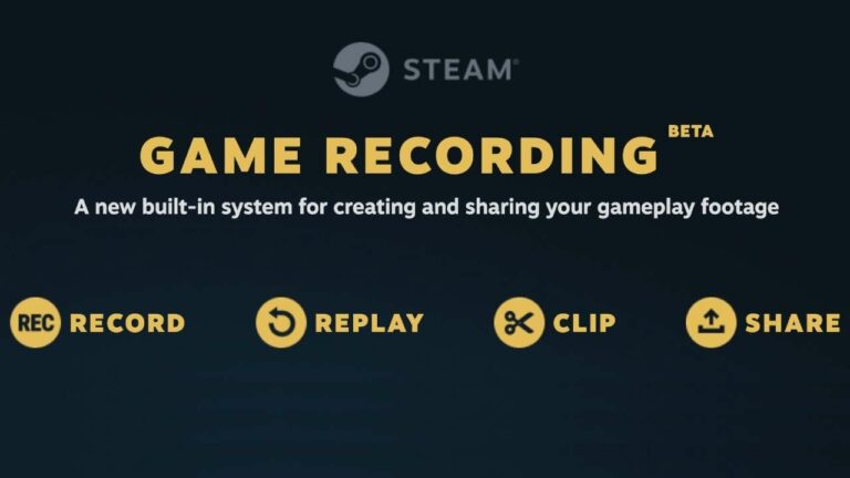 Steam présente une nouvelle fonctionnalité d’enregistrement de jeu et fonctionne avec Steam Deck
