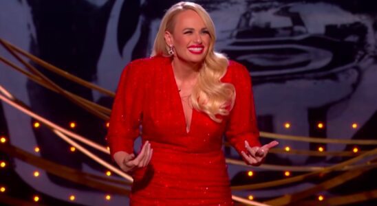 Rebel Wilson hosting the 2022 BAFTA Film Awards