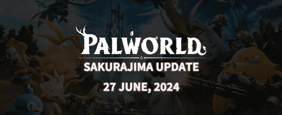 Palworld Sakurajima Update DLC