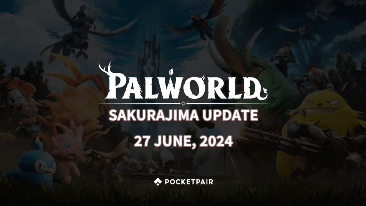 Palworld Sakurajima Update DLC