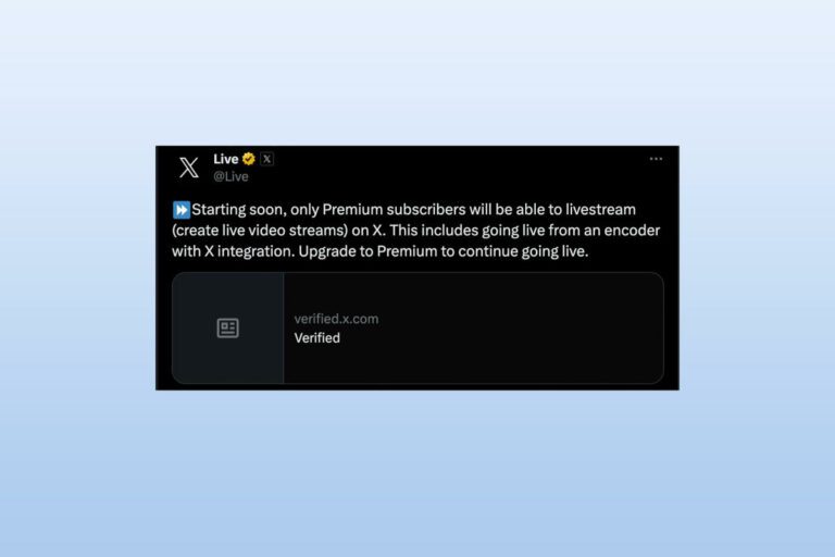 X fait du streaming en direct une fonctionnalité premium