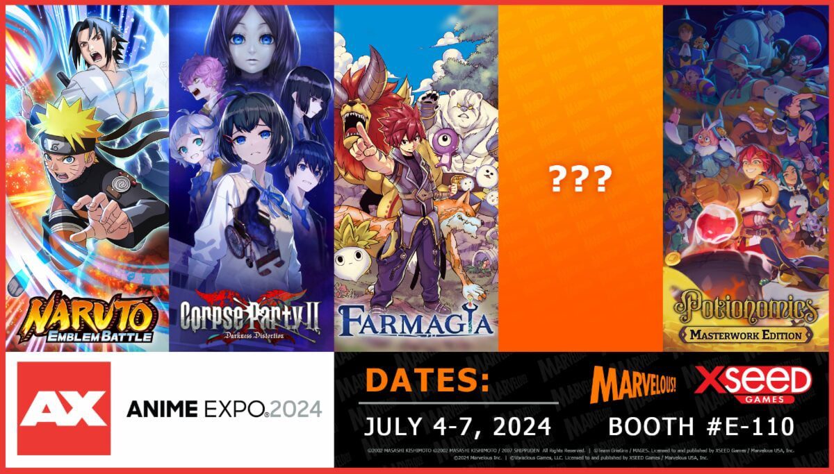 XSEED Games annonce la programmation de l'Anime Expo 2024, y compris un titre secret    
