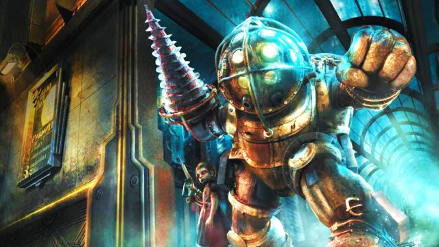 Un grand papa et une petite sœur ont besoin de BioShock