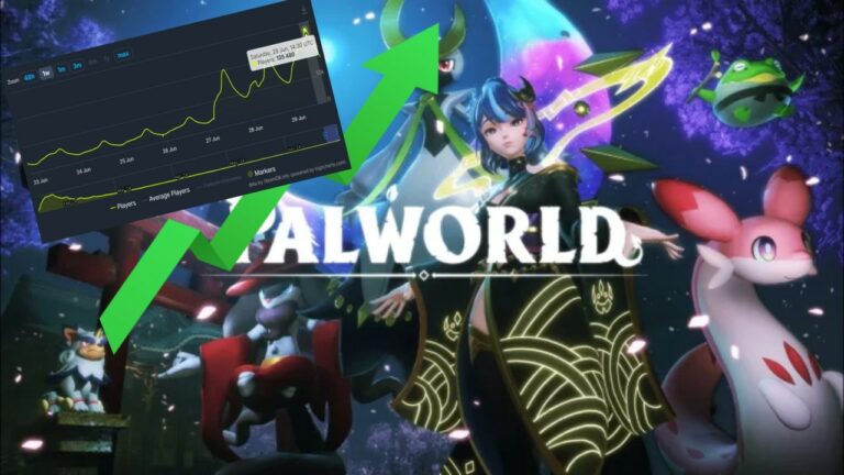 Palworld enregistre une augmentation de 868 % du nombre de joueurs après la mise à jour d'été
